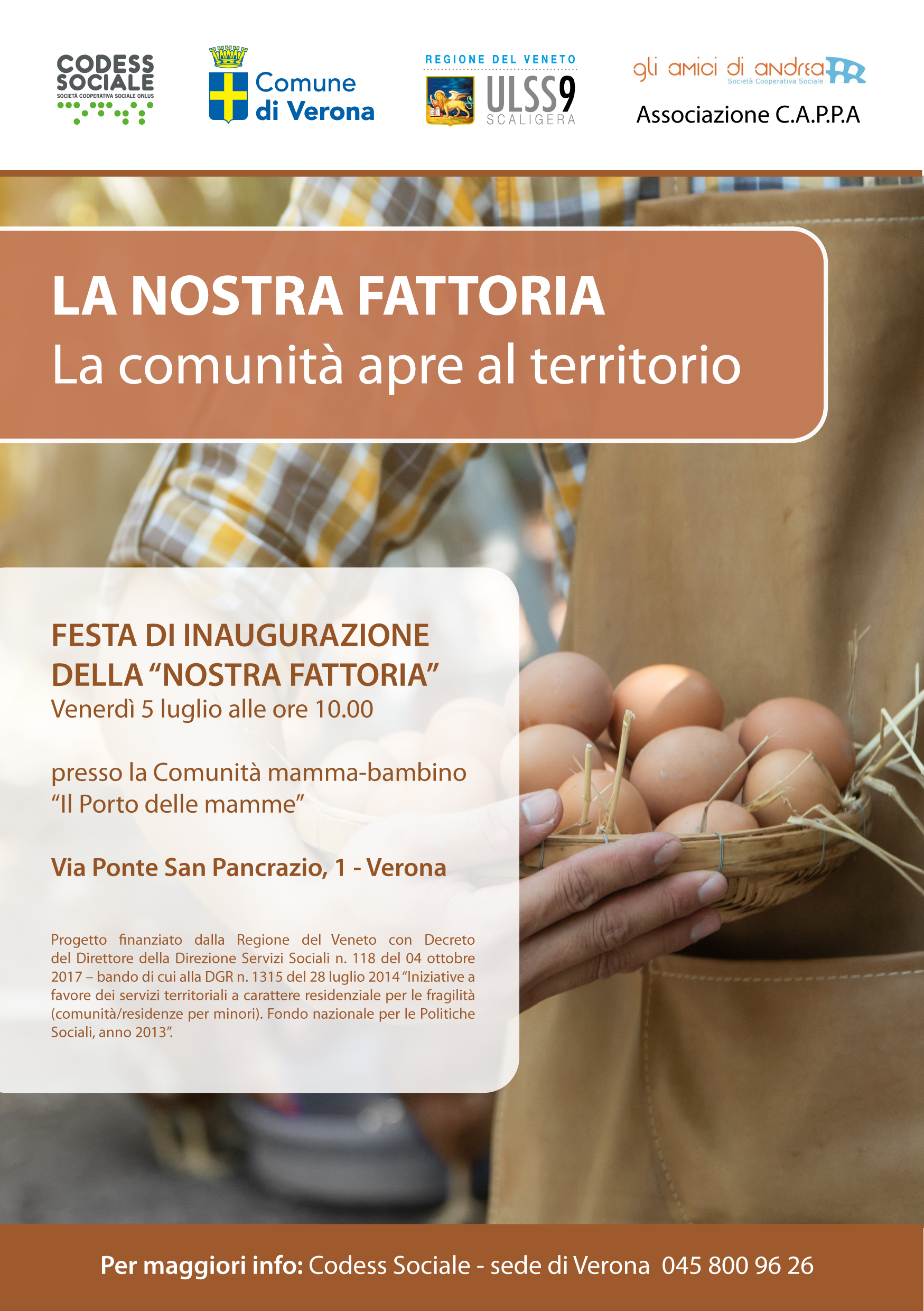 Inaugurata a Verona “La nostra fattoria”